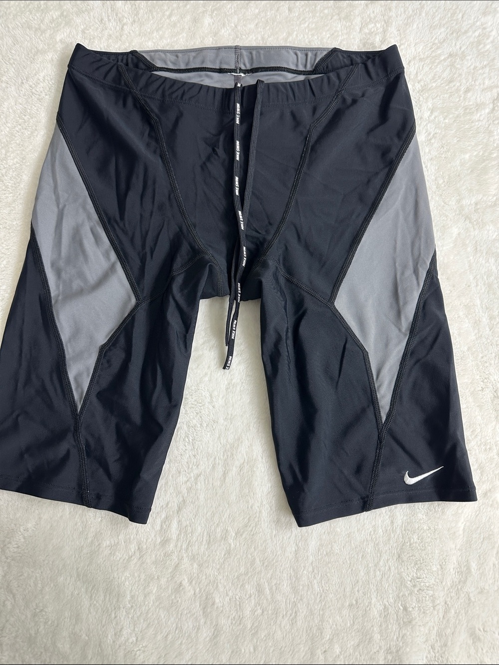 Nike Men’s Black and Gray Jammer Swim shorts